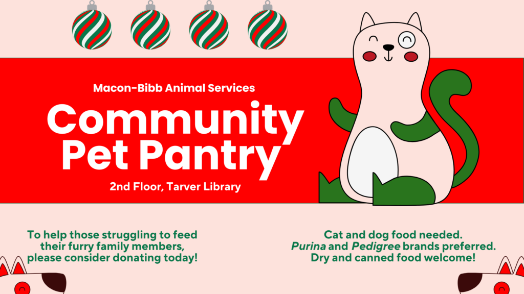 Macon-Bibb Animal Services Community Pet Pantry Collection Drive
