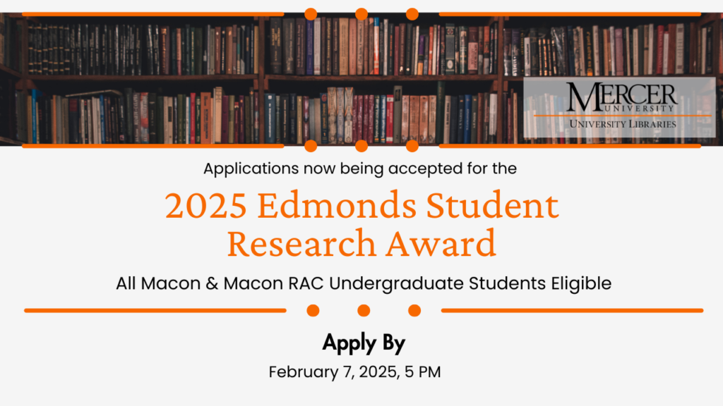 2025 Edmonds Student Research Award