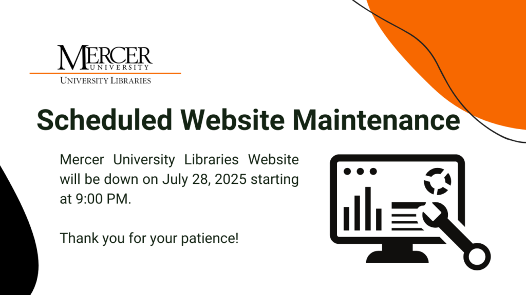 Scheduled Website Maintenance for July 28, 2025 starting at 9:00 PM